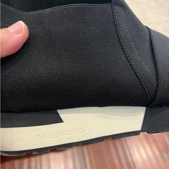 Black Slip-On Sneakers