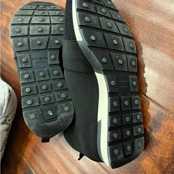 Black Slip-On Sneakers