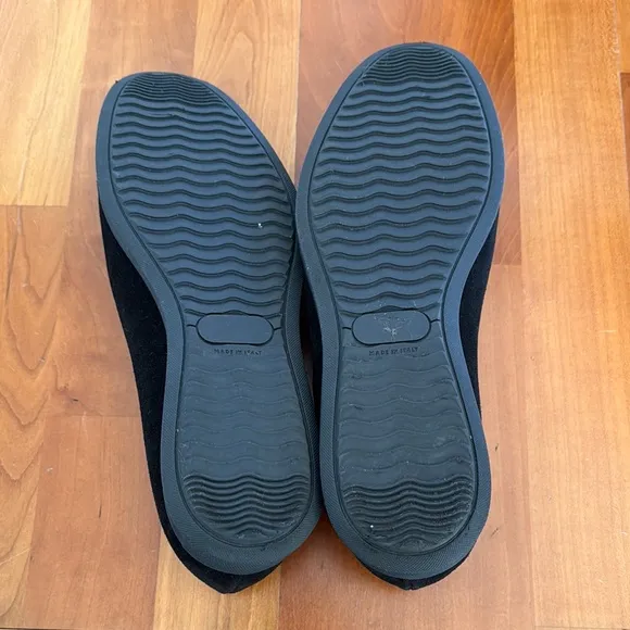 Black Suede Elegant Loafers