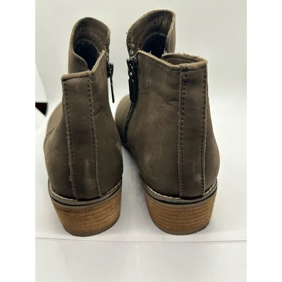 Blondo Brown Greige Boots Women Size 11 Waterproof Work Boho Bohemian
