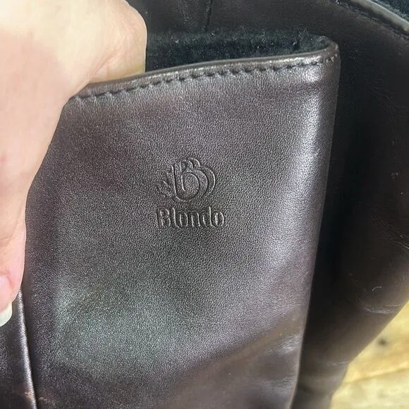 Blondo Canada brown boots waterproof‎ lined warm outdoor boots
