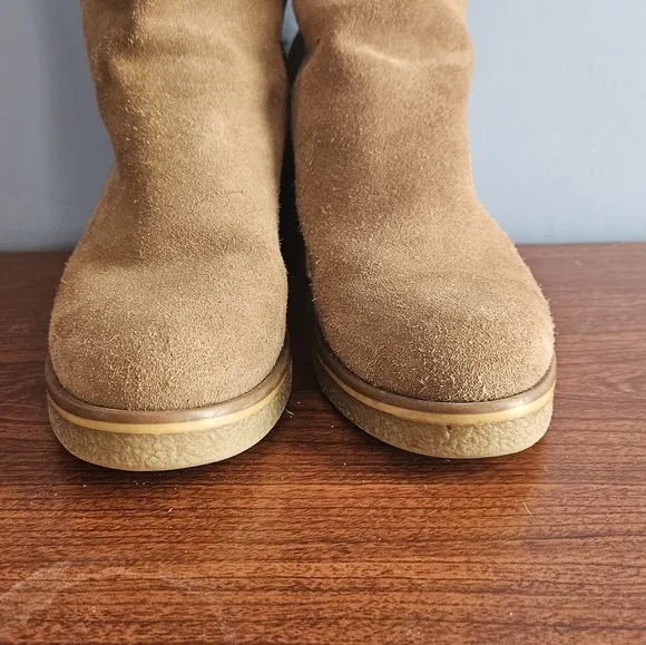 BLONDO Tan Suede Boots Size 6