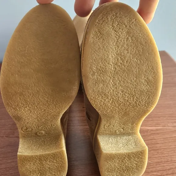 BLONDO Tan Suede Boots Size 6