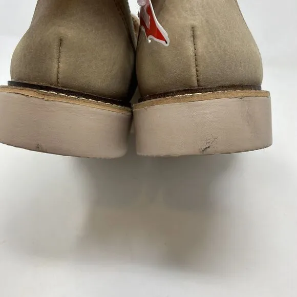 Blondo Women’s Size 10M Waterproof Paulita Leather Loafers In Sand Nubuck
