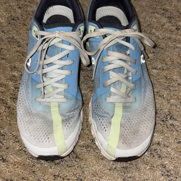Blue and Green On Cloud Sneakers