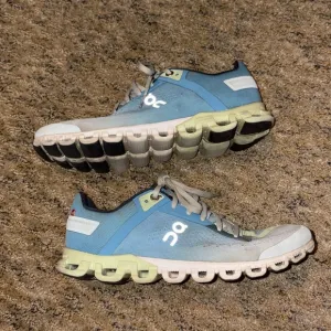 Blue and Green On Cloud Sneakers