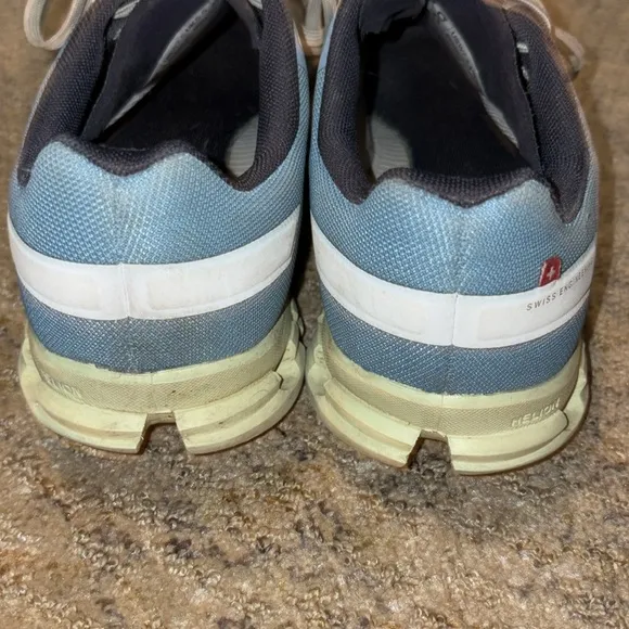 Blue and Green On Cloud Sneakers