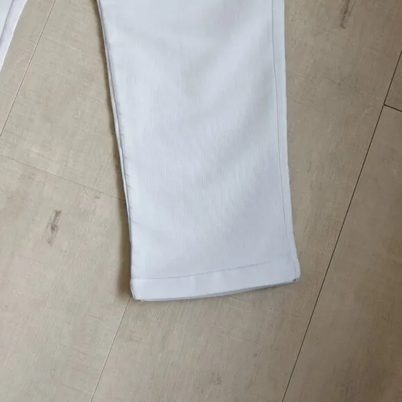 Blue Linen Pants Chino Fit Cotton Linen Adjustable Waist Size 5 NWT