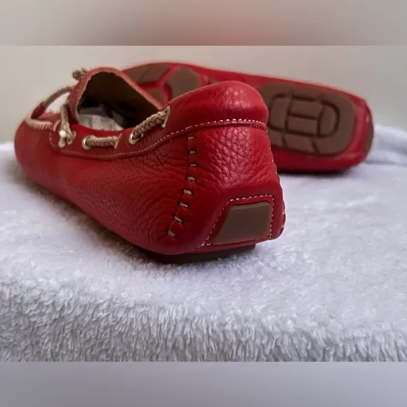 BNWT Donald Pliner men’s loafers red size 9 sample