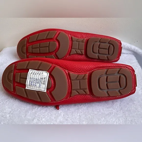 BNWT Donald Pliner men’s loafers red size 9 sample