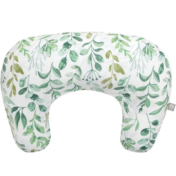 Boppy Nursing Pillow, Green Sage Leaf, Large, New in Box
