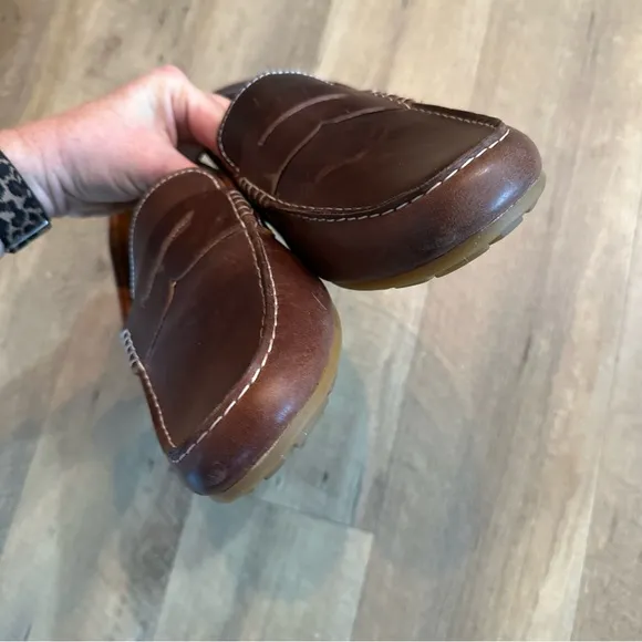 Born | Andes Brown Leather Loafers