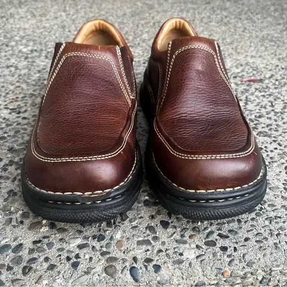 Born Blast II Slip On Leather Loafers Men M9.5 Casual Business Comfort B6903