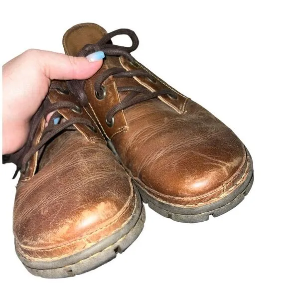 ✨Born Mens Brown Sandor Oxford Loafers Sz 9✨