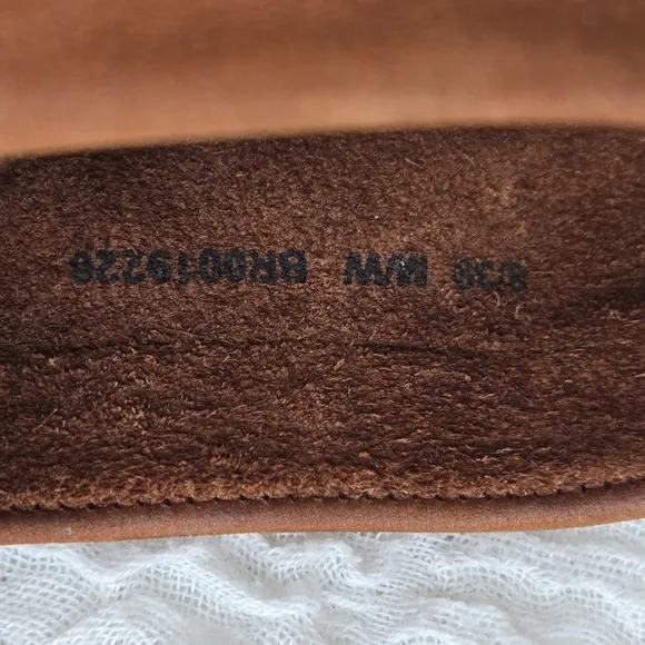 Born Nuala Women's Loafers Brown Leather Preppy Officecore Casual Comfy Shoe 8MW