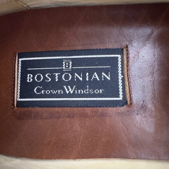 Bostonian‎ Crown Windsor brown leather loafers