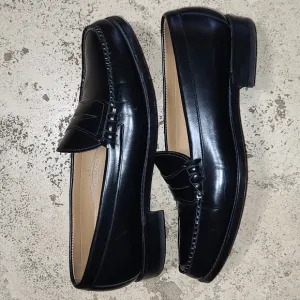 Bostonian Crown Windsor Men’s Black Penny Loafers Size 9.5