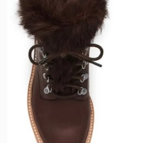 Botkier Suede and Fur Boots NIB Size 6