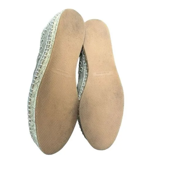 Bottega Veneta Women's Woven Leather Espadrille Flats