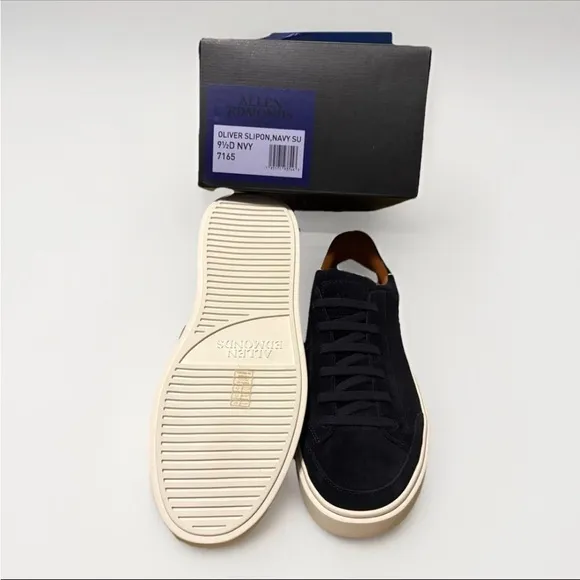 BRAND NEW Allen Edmonds Oliver Slip-on Stretch-lace Sneaker MENS 9.5