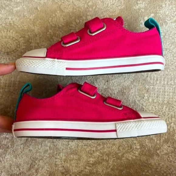 Brand New Converse All Stars Cosmos Pink Slip On Chuck Taylor Toddler Sneakers