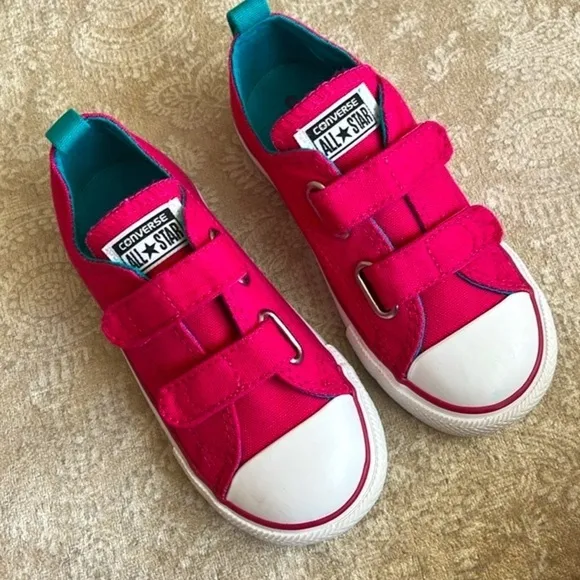 Brand New Converse All Stars Cosmos Pink Slip On Chuck Taylor Toddler Sneakers