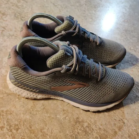 Brooks Adrenaline GTS 20 Womens Size 8.5 B Running Athletic Sneakers ( Clean )