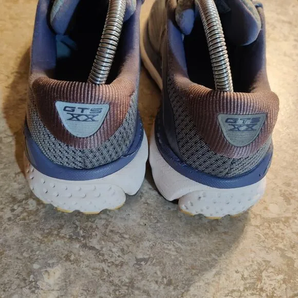 Brooks Adrenaline GTS 20 Womens Size 8.5 B Running Athletic Sneakers ( Clean )