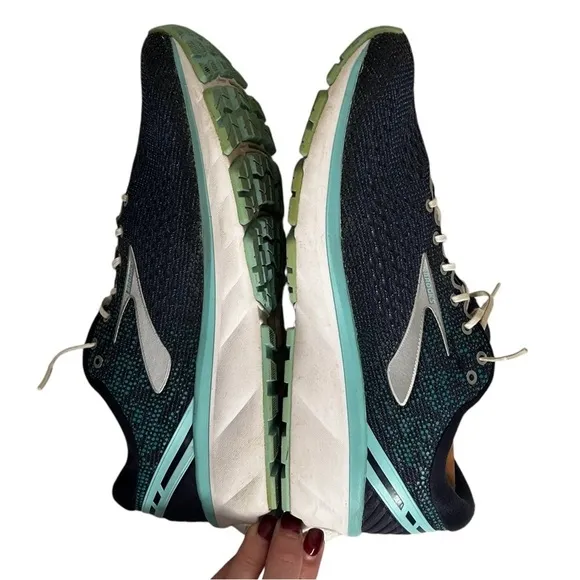 Brooks Blue/Turquoise Ghost 12 DNA Loft Running Sneakers Sz 10