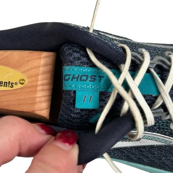 Brooks Blue/Turquoise Ghost 12 DNA Loft Running Sneakers Sz 10
