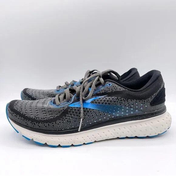 Brooks Glycerin 18 Black Ebony Blue Road-Running Sneakers Men’s Size 9