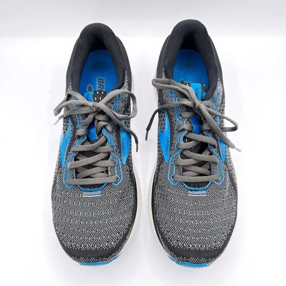 Brooks Glycerin 18 Black Ebony Blue Road-Running Sneakers Men’s Size 9