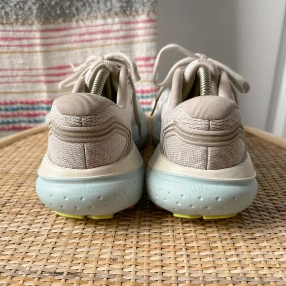 Brooks Glycerin 21 Coconut Aqua Autumn Sunset Running Sneakers Women’s Size 8