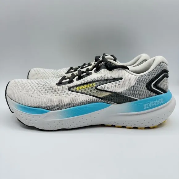 Brooks Glycerin 21 Coconut Forged Iron Yellow Road-Running Sneakers Men’s 11