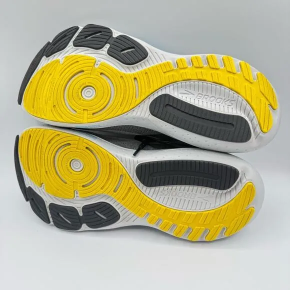 Brooks Glycerin GTS 21 Coconut Forged Iron Yellow Road-Running Sneakers Men’s 11