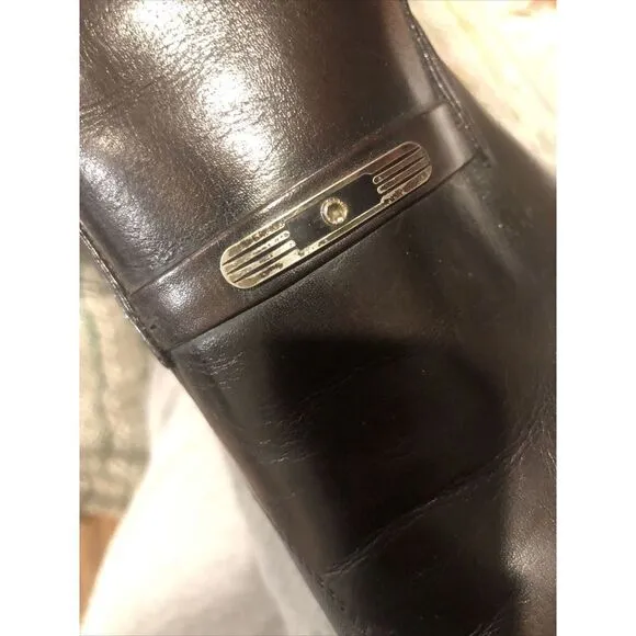 Bruni Cavalli Hand Made Leather Loafers Mens US 8.5 Turkey 39 Jewel Stud Brown