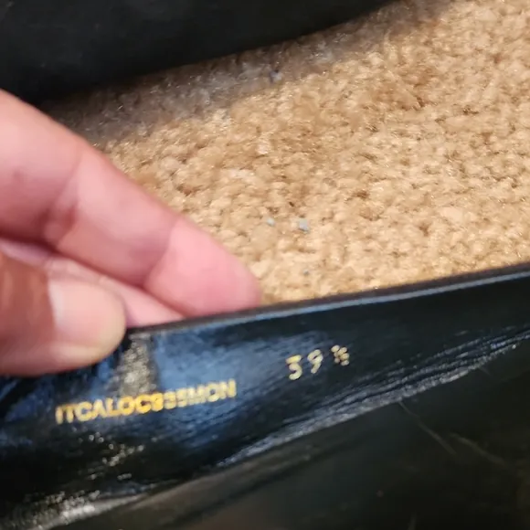 Burberry Suede and Nova Check Pattern Flats