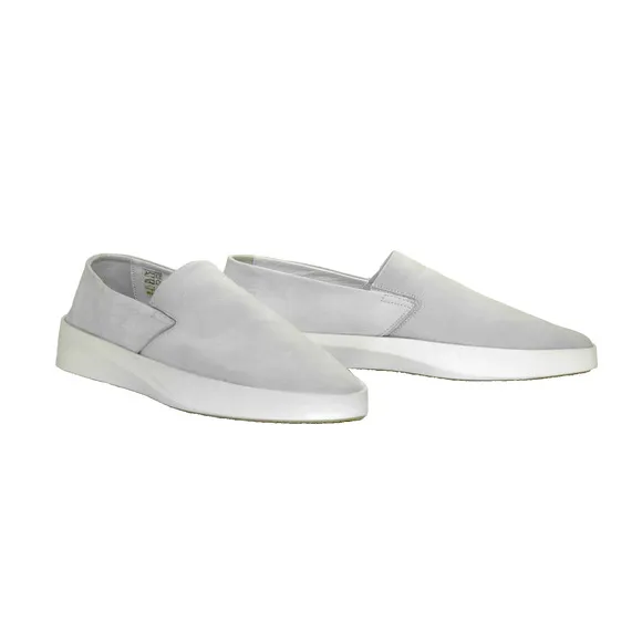 C0 NEW WOLF &amp; SHEPHERD Cruise White Leather Sneaker Loafers US 12 EU 45 $229