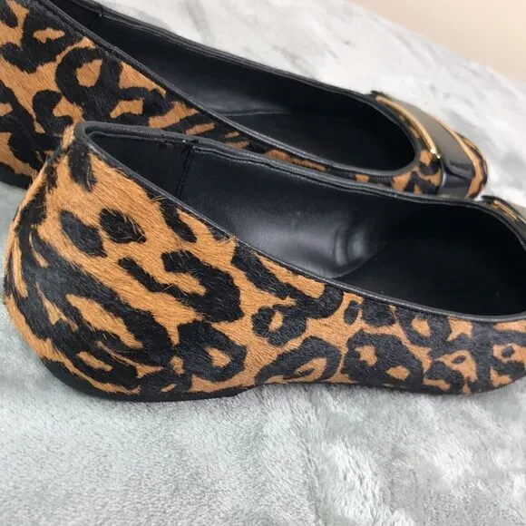 Calvin Klein Ballerina Flats Leopard print