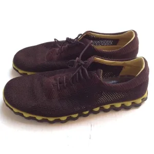 Camper Pelotas Sneakers Mens 14 Black Yellow Mesh Hiking Outdoor Vacation Travel