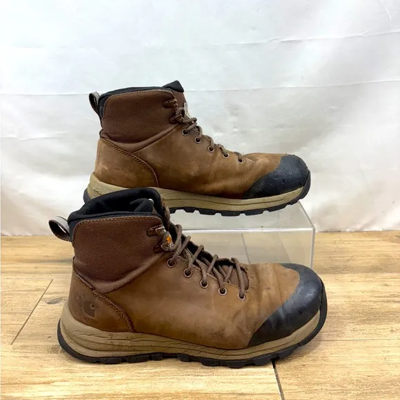 Carhartt Outdoor Aluminum Toe Hiker Men's 10.5 Waterproof 5&quot; Brown FH5520