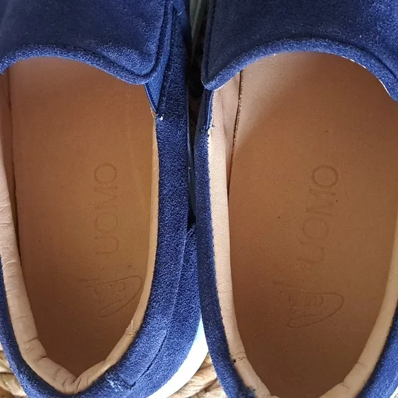 Carla Saint-Barth Uomo Mens Navy Suede Slip-On Loafer Sneakers Size EU42/US9