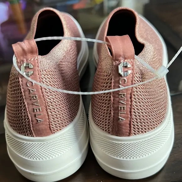 Carvela Campaign Stretch Fabric Slip-On Sneakers