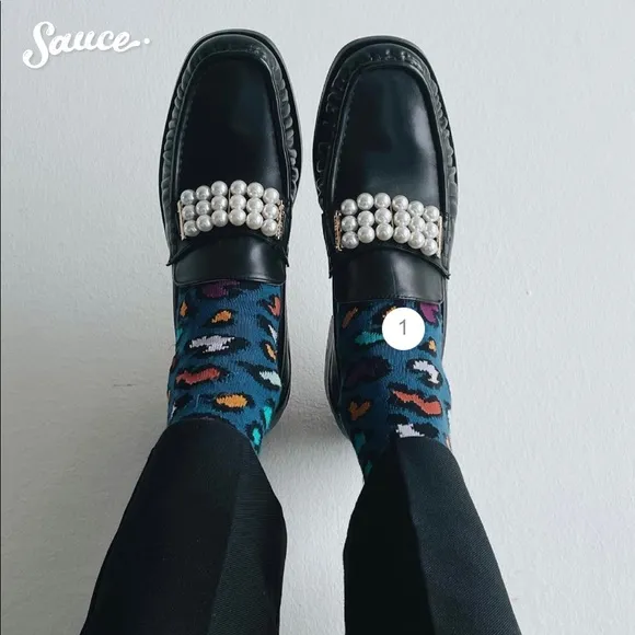Casino black ; loafers