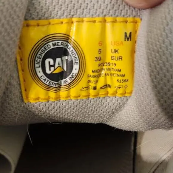 CAT INTRUDER UNISEX GREY SNEAKERS