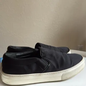 Celine made in Italy satin slip on skate sneakers