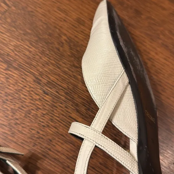Celine Pointed Toe Flats - size 39