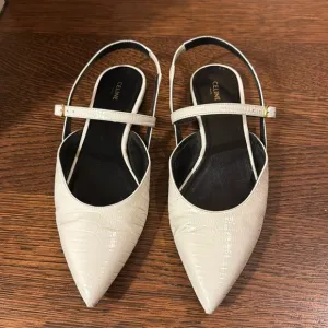 Celine Pointed Toe Flats - size 39