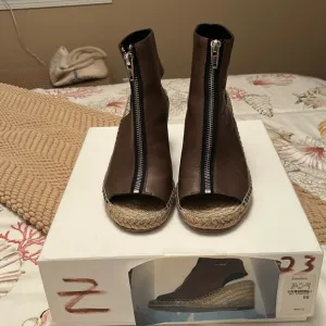 Celine taupe espadrilles