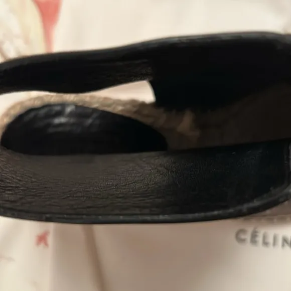 Celine taupe espadrilles